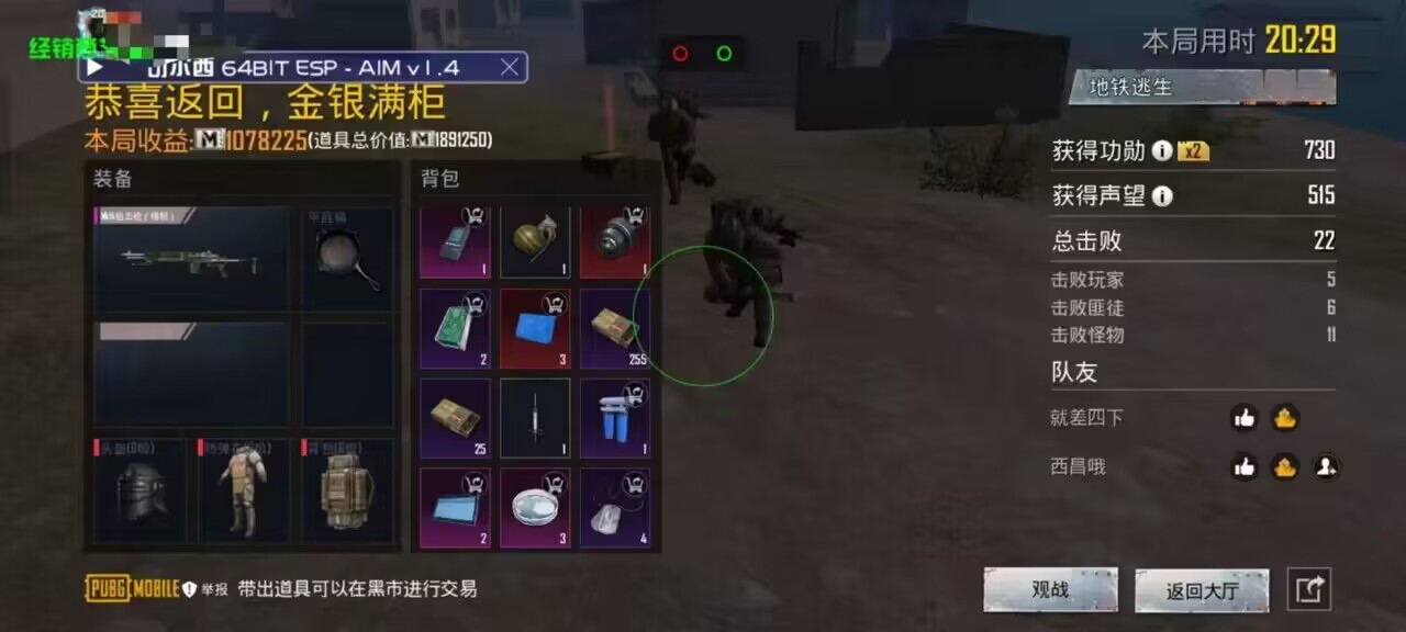 和平精英辅助《战神w》直装全网首发吃鸡吃到手软